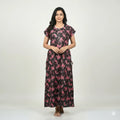 Soft Finish Button Nighty for Women