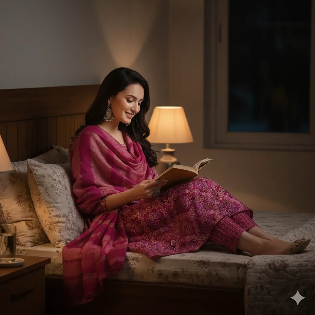 Stylish Anarkali Kurti Set for Festive & Office Wear