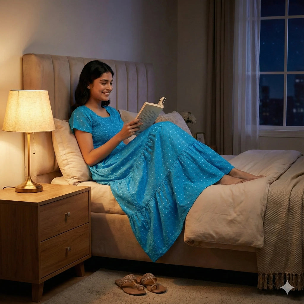 Casual Comfort Cotton Maxi Nighty