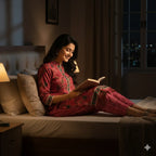 Premium Cotton Blend Kurti Pant Set