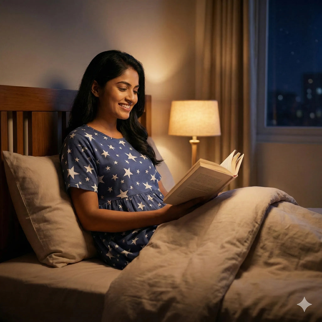 Non Feeding Classic Style Women Nightdress