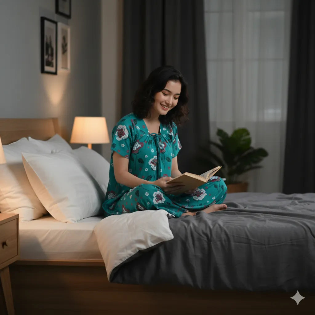 Premium Elastic Model Nighty