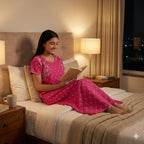 Premium Quality Pure Cotton Nightdress