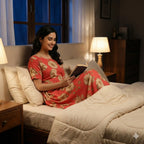 Breathable Cotton Feeding Nightwear