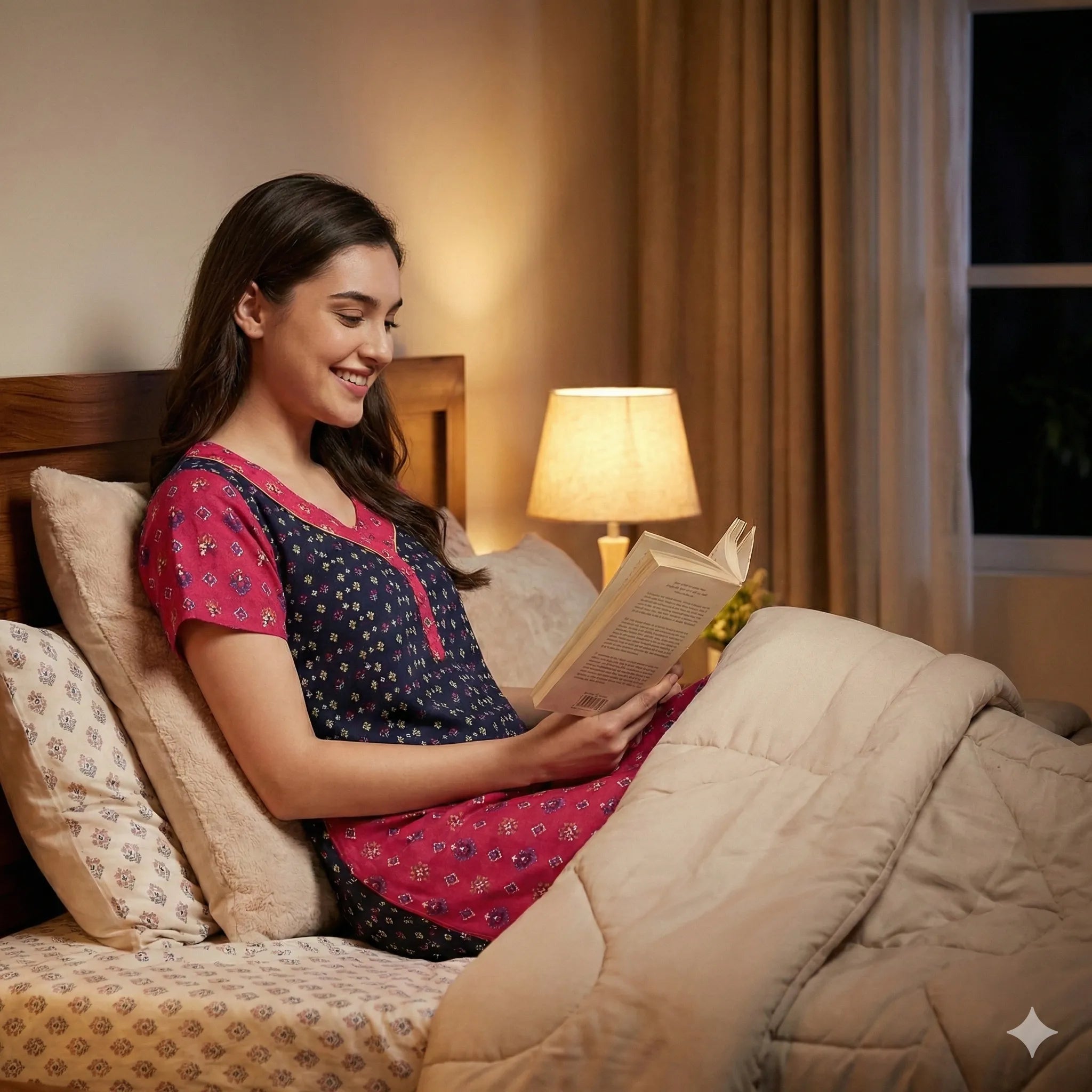 Maxi Model Cotton Nighty for Women