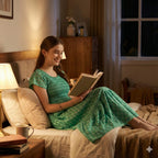 Elegant Cotton Full-Length Nighty