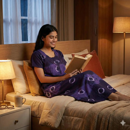 Boho Style Tie & Dye Nightdress