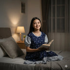 Soft Touch Cotton Prill Style Nighty