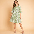 Platinum Series Elegant Printed Dress