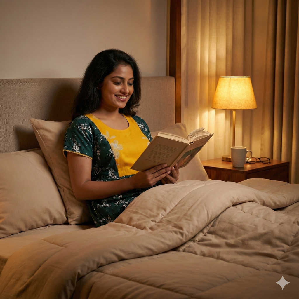 Soft Touch Pure Cotton Frock Nighty for Women