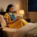 Pure Cotton Frock Nighty – Daily Home Wear