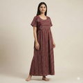 Soft Pure Cotton Frock Nighty for Women
