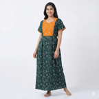 Pure Cotton Frock Nighty for Women – Lightweight